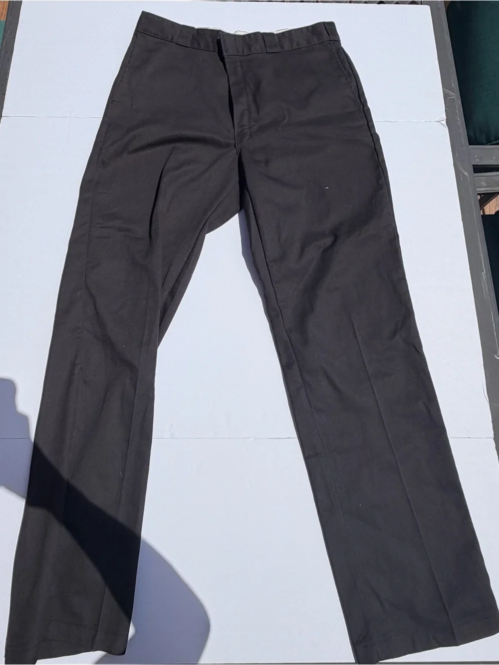 Dickies Black Straight-Leg Men’s Chinos